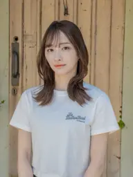 自然な前髪ストレート✨前髪の縮毛矯正+前髪カット✂️