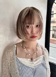 🌙仕事帰りOK✨ブリーチダブルカラー+艶トリートメント+カット