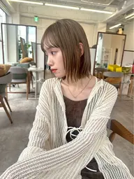 【今だけ限定】似合わせカット+ケアカラー+スチーム2step Tr