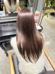 【フルコース⋆͛📢⋆】リタッチcolor♩⟡➕縮毛矯正➕1stepトリートメント⋆˚꩜。