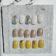 【再来】ハンドオフ込✨シンプルニュアンスネイル