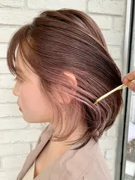 カット+インナーカラー(ブリーチ込み)+フルカラー