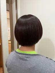カット+水素全体カラー ◝✩
