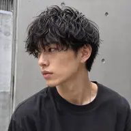 7月限定クーポン》メンズカット&パーマ✨炭酸スパ、トリートメント付き