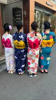 👘 【8/24限定】🌈みなとみらい花火大会🌻浴衣着付け＋ヘアアレンジ