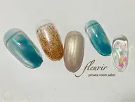 奥行マグ【洞窟:オフ別途追加】奥行を感じるニュアンスデザイン×マグネット。 オーロラホログラムが爽やかに輝きます！