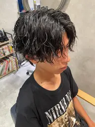 カット パーマ