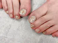 Foot オフ込　、 お持ち込みデザインnails 𖥧 𖧧  税込￥10,000​〜​