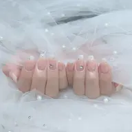 🤍自爪🤍チークネイル