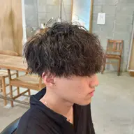 【メンズ限定クーポン】カット+ツイストスパイラル+眉cut ¥14100→¥11280