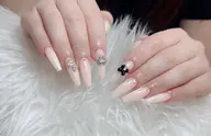 💅[自爪] ワンカラーパーツつけ放題🩵🩵