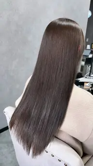 1日2名限定 🌟カット+酸性ストレート🌟ブリーチ毛でも癖が気になる方🍀