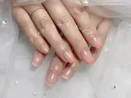 【定額】フレンチネイル(ワンカラーベース付き)¥7,980→¥6,980