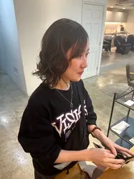 🌀小顔みせボブ×おしゃパーマ🌀