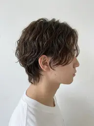 ウルフカット🐺❤️🔥+デザインパーマ