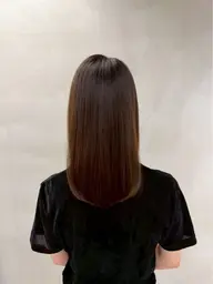 ツヤ髪カラー✨️+頭皮リペア🫧