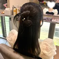 お呼ばれヘア💐ヘアセット