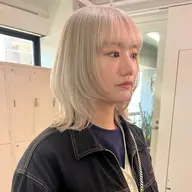 【無くなり次第終了最高級紫シャンプー付き】ダブルカラー+選べるトリートメント+alan紫シャンプー🥺#韓国#ミニモ学割