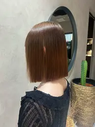 ✂️ボブカット+質感upトリートメント+マイクロバブル🫧(レイヤー🆖)✂️
