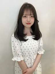 【平日・10〜20代限定】前髪顔周りカット+コテ巻きスタイリング🪽