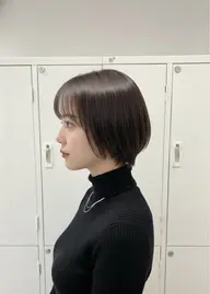 🌱似合わせカット➕✨️艶髪・透明感カラー➕🌺プレミアムトリートメント【髪質改善Tr/バイカルテ】