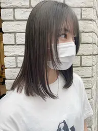 【minimo限定】〜カット+透明感カラー+保湿トリートメント〜