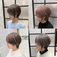 新規|白髪ぼかしカラー+似合わせカット(ブリーチなし白髪ぼかし可✨)