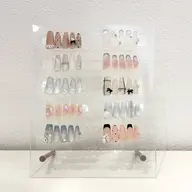 【新規】上品な華やかネイルに♪【ワンホン定額】(オフなし)/ 10種類の中からお選びいただけます🪄