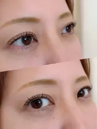 🎉ご新規様限定🎉🌈【上も下も!!】まつ毛パーマ🌈アイシャンプー&美容液コーティング仕上げ❣️¥9900
