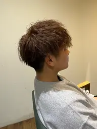 メンズカット＆ツイストパーマ