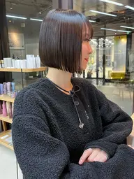 ★ミニモ特別価格★美髪縮毛矯正➕ボブカット➕トリートメント🌿丁寧な施術でサラサラ美髪に✨