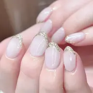 キラキラ🌟ラメフレンチ