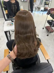 透明感カラー+Aujua1step トリートメント✨