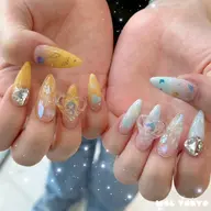 【ジェル/120分】【オフなし】☆持ち込み画像OK!店内パーツつけ放題¥11980 🐾ワンホンネイル/ガーリーネイル