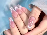 人気No.1🌸自爪チークマグネットフレンチ