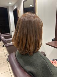 【カラーモデル】白髪染めカラー➕One Step Treatment🫧