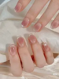 マグネットフレンチ+チークネイル