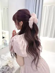 \\モデル様募集🎶🔮➰️️🫧//艶々キュート♡ラベンダーカラー➕ トリートメント🎶