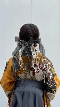 浴衣着付け➕ヘアセット🎀