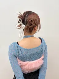 【レディース】(ポイントメイク付)ヘアアレンジ