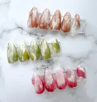 💅🩷秋ネイル💅🩷🩷🩷 カフェラテ☕いちごラテ🍓✨抹茶ラテ🍵🌿💅オフ込み5600