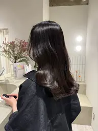 ✨大人気✨初回50％🈹🫧ULTOWA🫧カット+艶カラー+髪質改善ULTOWAトリートメント✨