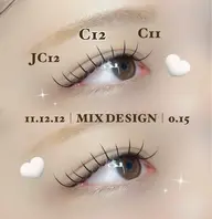 【2回目から5回目の方】 ⭐️マツエク100本フラットラッシュ⭐️束感コーティング付💞 《LED変更+1500円》