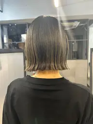 ⭐️カット+透明感カラー+クイックトリートメント【ボブ、レイヤー、ケアカラー】