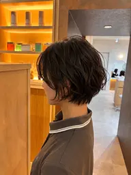 カット➕ショートパーマ🌀🌀
