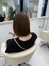 ちゅるん髪縮毛矯正🫧