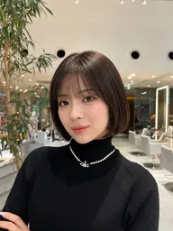 "可愛くって盛れる"似合わせボブ+3Stepトリートメント付き🫧