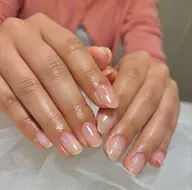 【オフ込み】クリアジェルネイル