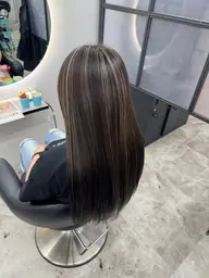 カット+レディースハイライト