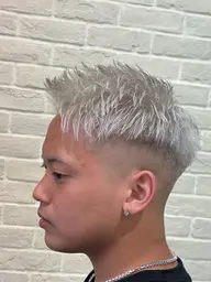 メンズカット➕ダブルカラー➕トリートメント